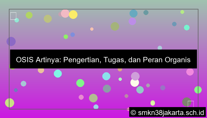 osis artinya