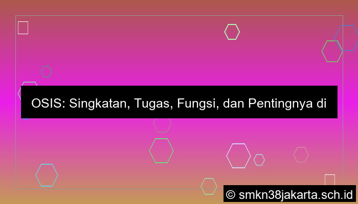 desain osis singkatan dari