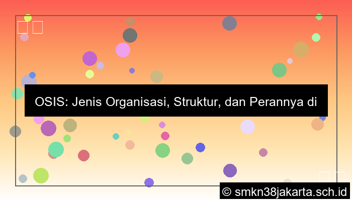 ilustrasi osis termasuk jenis organisasi apa