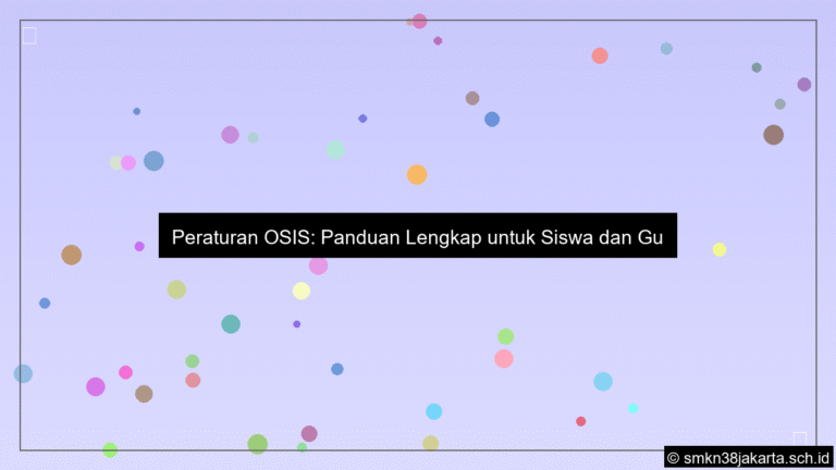 peraturan osis