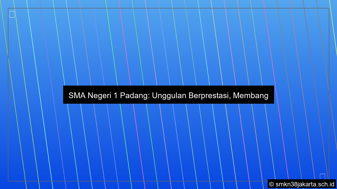 ilustrasi sma negeri 1 padang