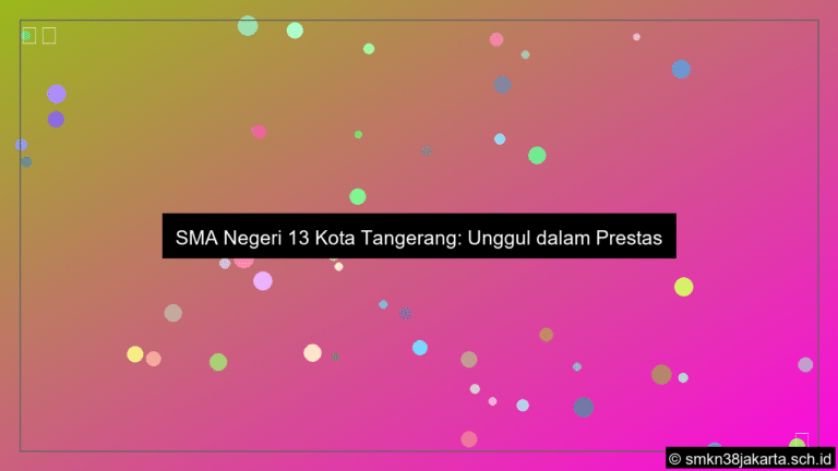 gambar sman 13 kota tangerang