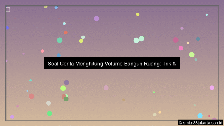 ilustrasi Soal cerita menghitung volume bangun ruang