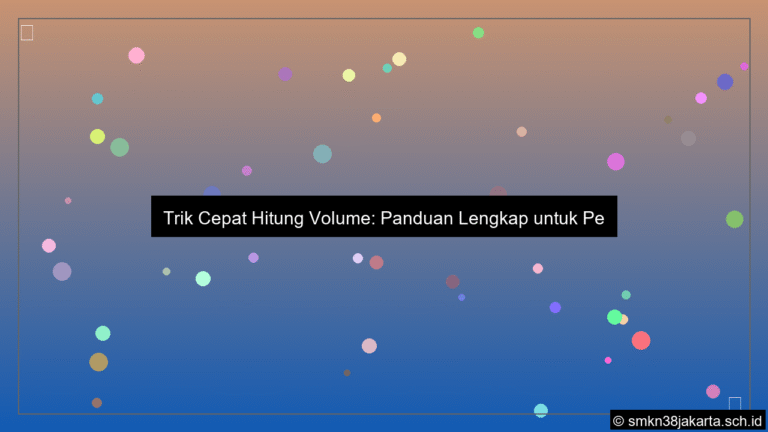 grafik Trik cepat menghitung volume