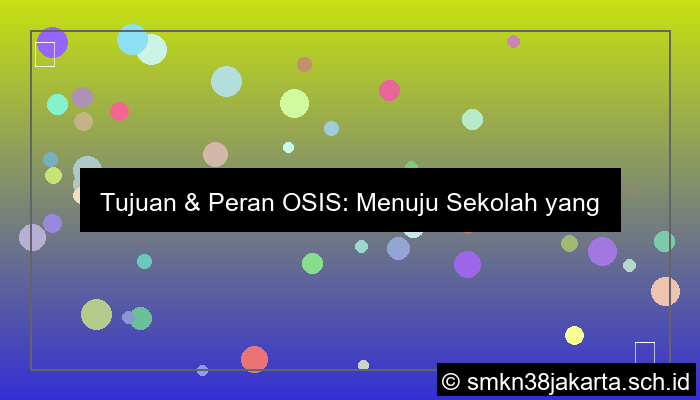 gambar tujuan kegiatan osis
