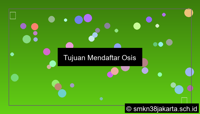 grafik tujuan mendaftar osis