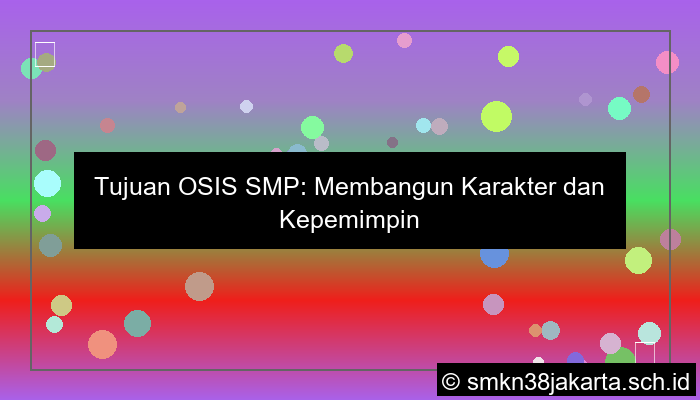 gambar tujuan osis smp