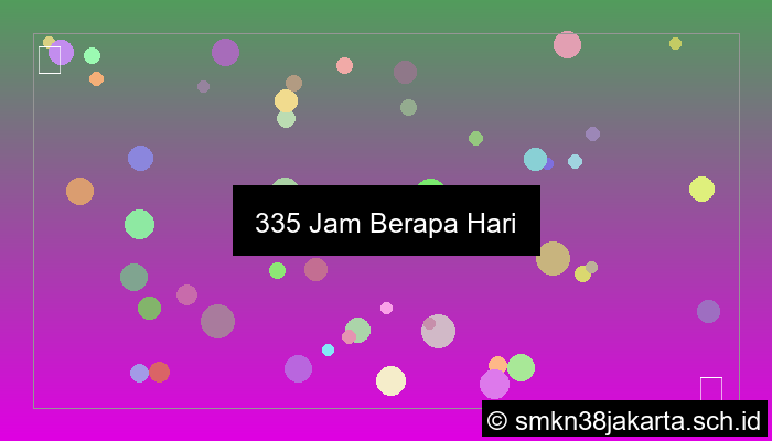 335 jam berapa hari