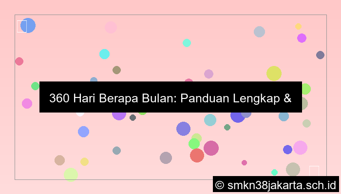 desain 360 hari berapa bulan
