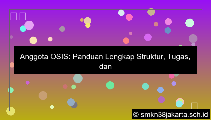 grafik anggota osis ada berapa