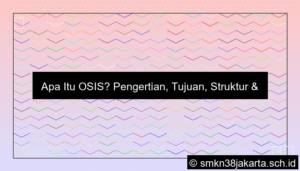 apa yang kamu ketahui tentang osis dan tugasnya