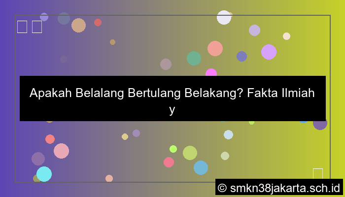 apakah belalang bertulang belakang