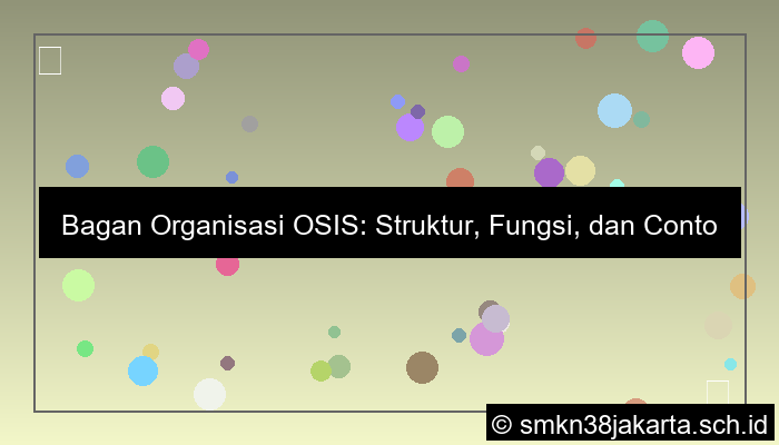 gambar bagan organisasi osis