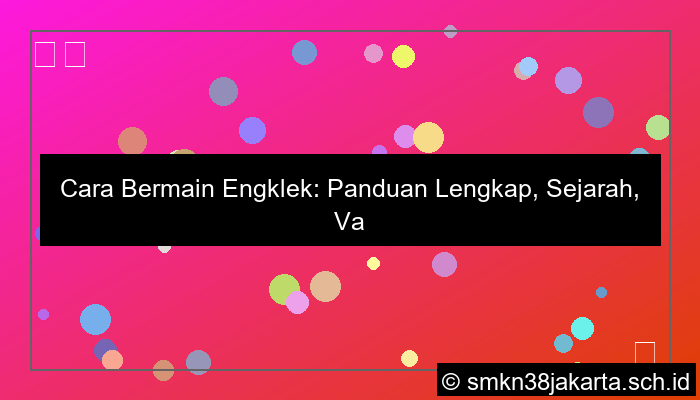 cara bermain engklek