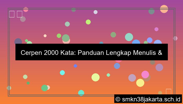 ilustrasi cerpen 2000 kata