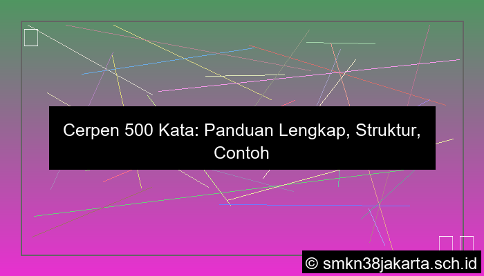 ilustrasi cerpen 500 kata
