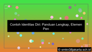 ilustrasi contoh identitas diri