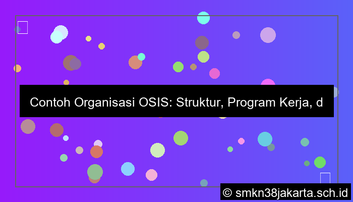 contoh organisasi osis