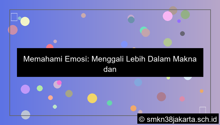 gambar dapat menjelaskan tentang emosi