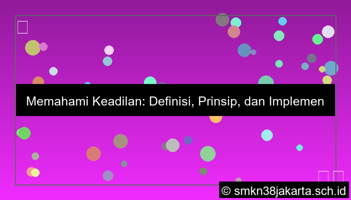 desain jelaskan pengertian adil