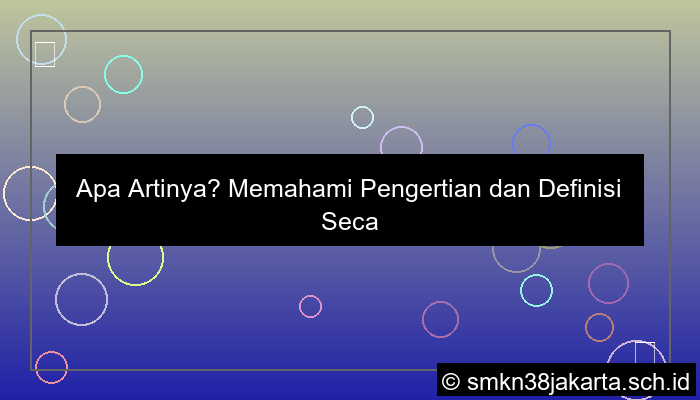 jelaskan pengertian dari