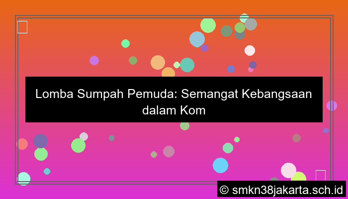 lomba sumpah pemuda