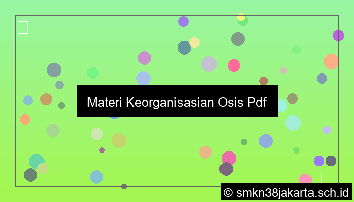 grafik materi keorganisasian osis pdf