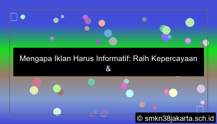 visual mengapa iklan harus informatif