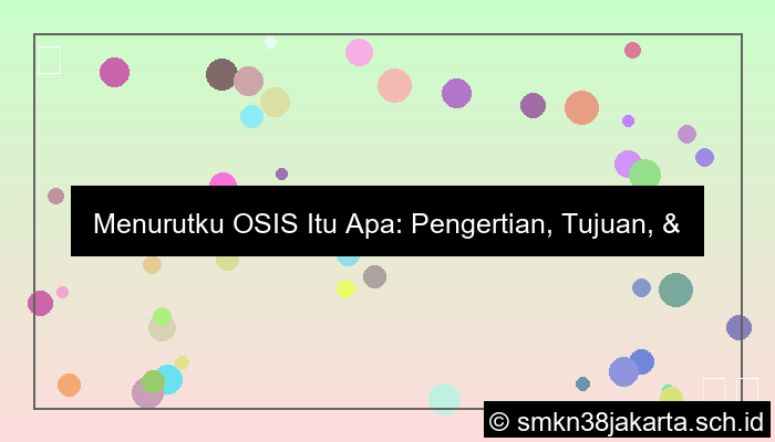 desain menurutmu osis itu apa
