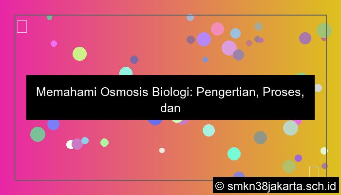 osmosis biologi