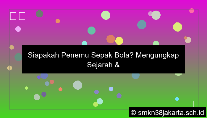 visual penemu sepak bola