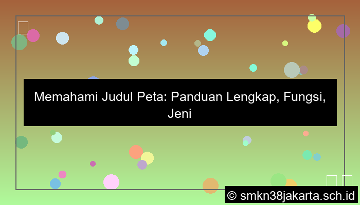 gambar pengertian judul peta