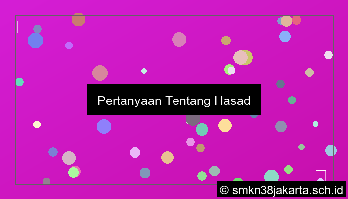 grafik pertanyaan tentang hasad