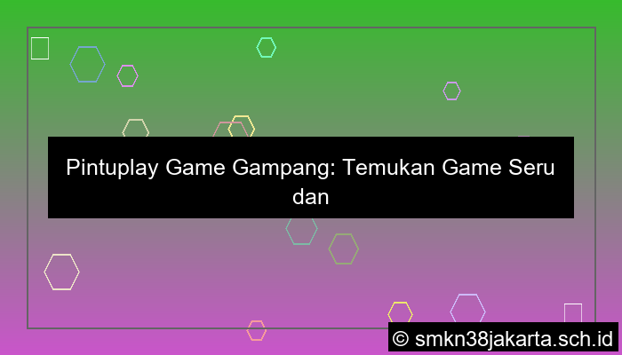 pintuplay game gampang