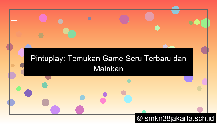 pintuplay game seru