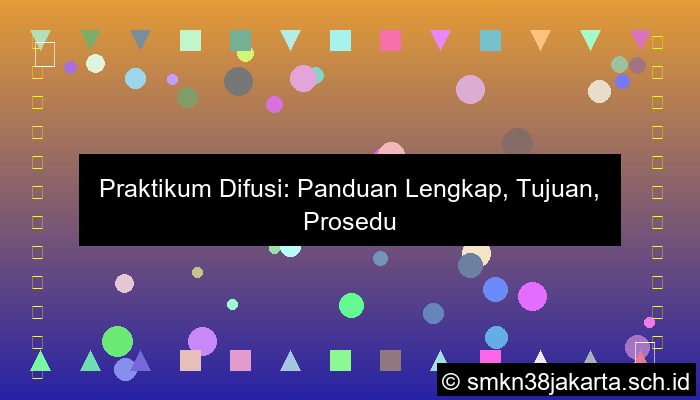 praktikum difusi