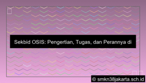 sekbid osis itu apa saja