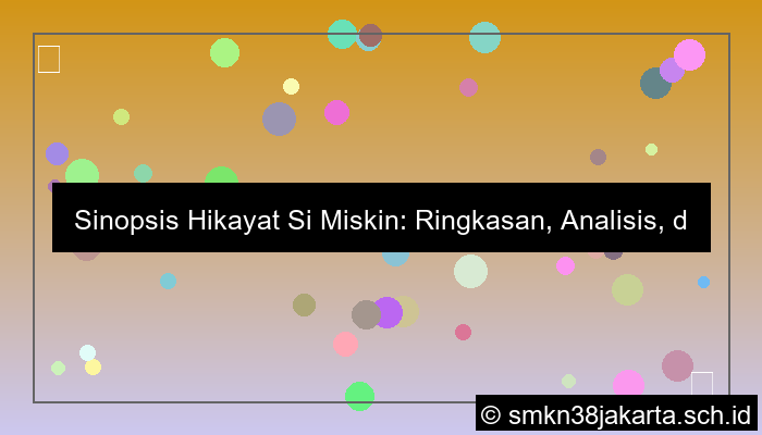 sinopsis hikayat si miskin