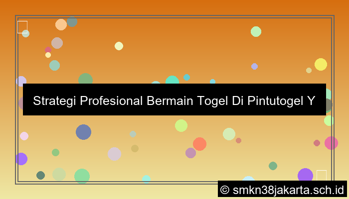 Strategi Profesional Bermain Togel Di Pintutogel Yang Jarang Diketahui