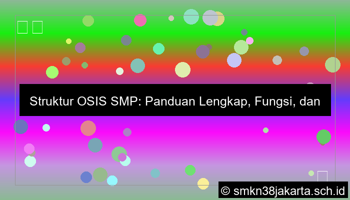 struktur osis smp