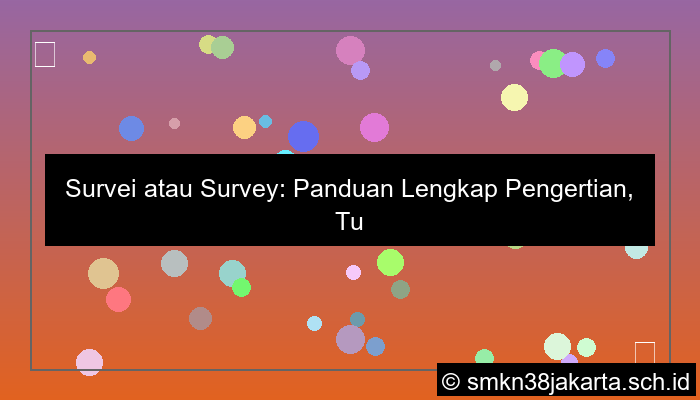 survei atau survey