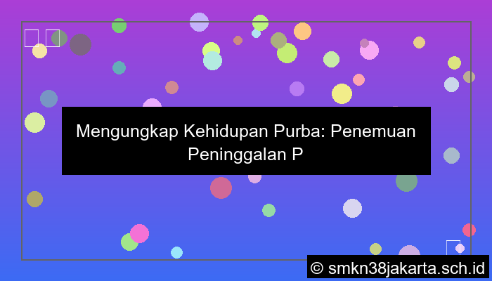 Temuan Peninggalan Benda Paleolitikum