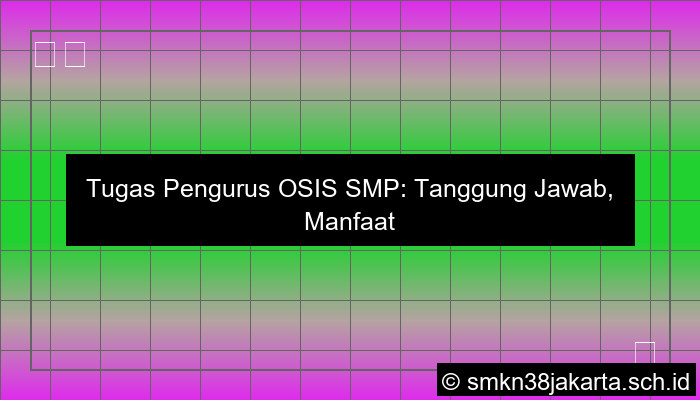 visual tugas pengurus osis smp