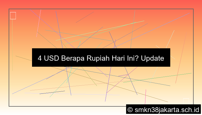 grafik 4 usd berapa rupiah