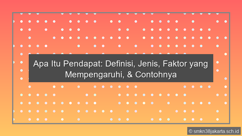 Apa Itu Pendapat