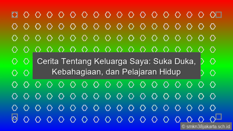 Cerita Tentang Keluarga Saya