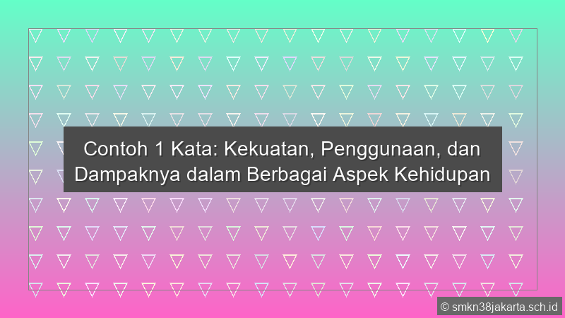 Contoh 1 Kata