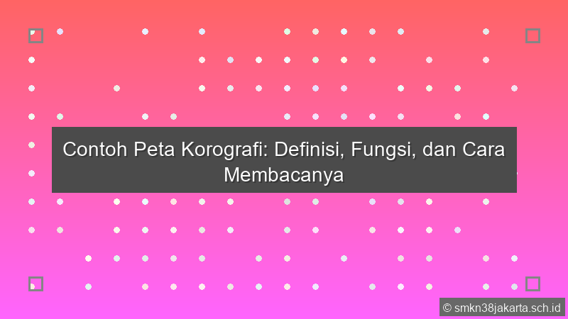 Contoh Peta Korografi