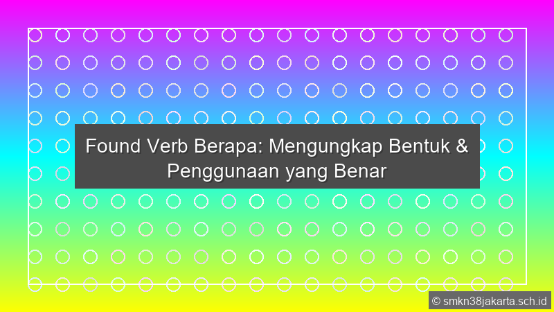 Found Verb Berapa