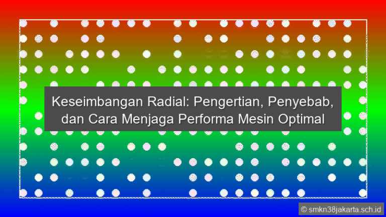 Keseimbangan Radial Adalah